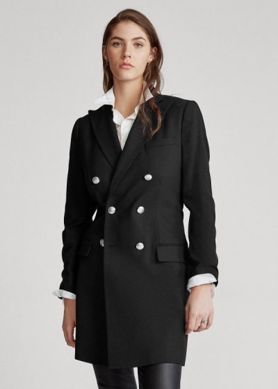 Women's Polo Ralph Lauren Double-Breasted Wool Blazers | 268450YIB